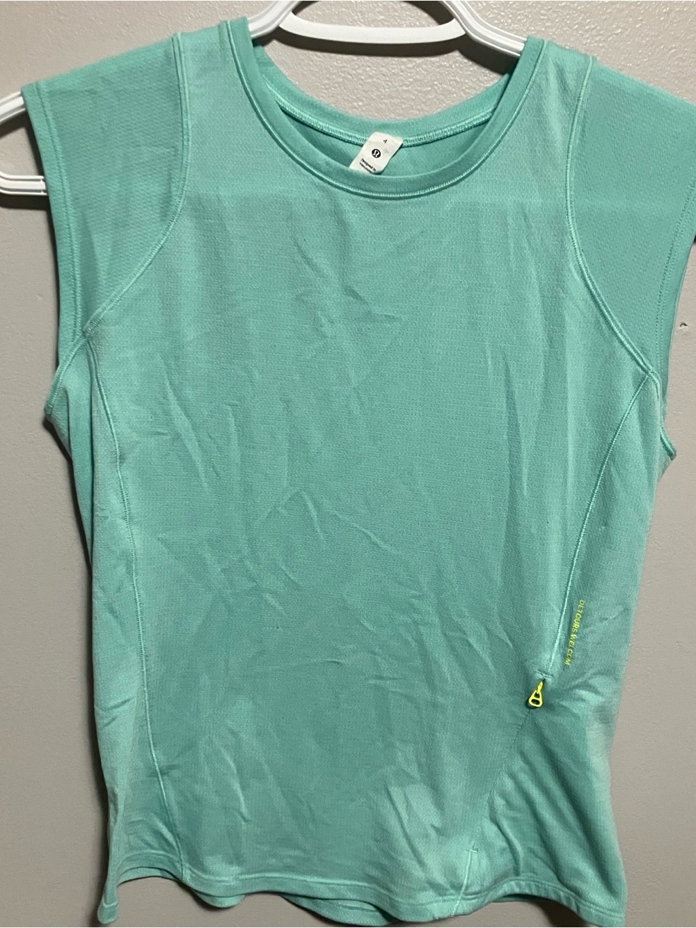 lululemon athletica Mint Green Sleeveless Athletic Tank